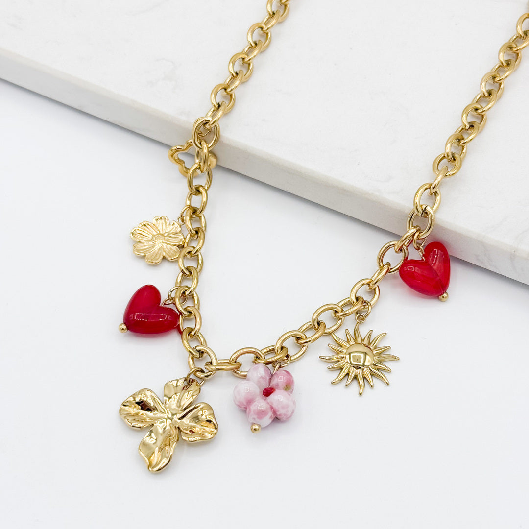 Collier Rosa