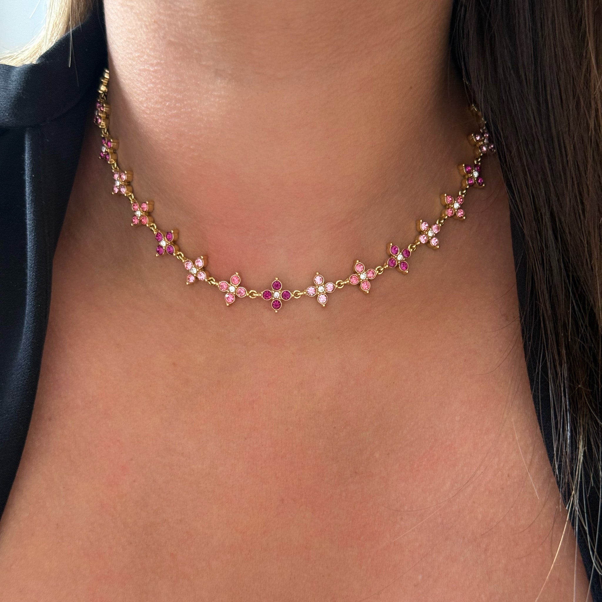 Collier Stelly Rose