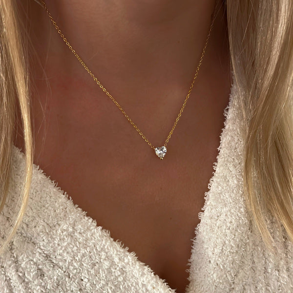 Collier Coeur d'or
