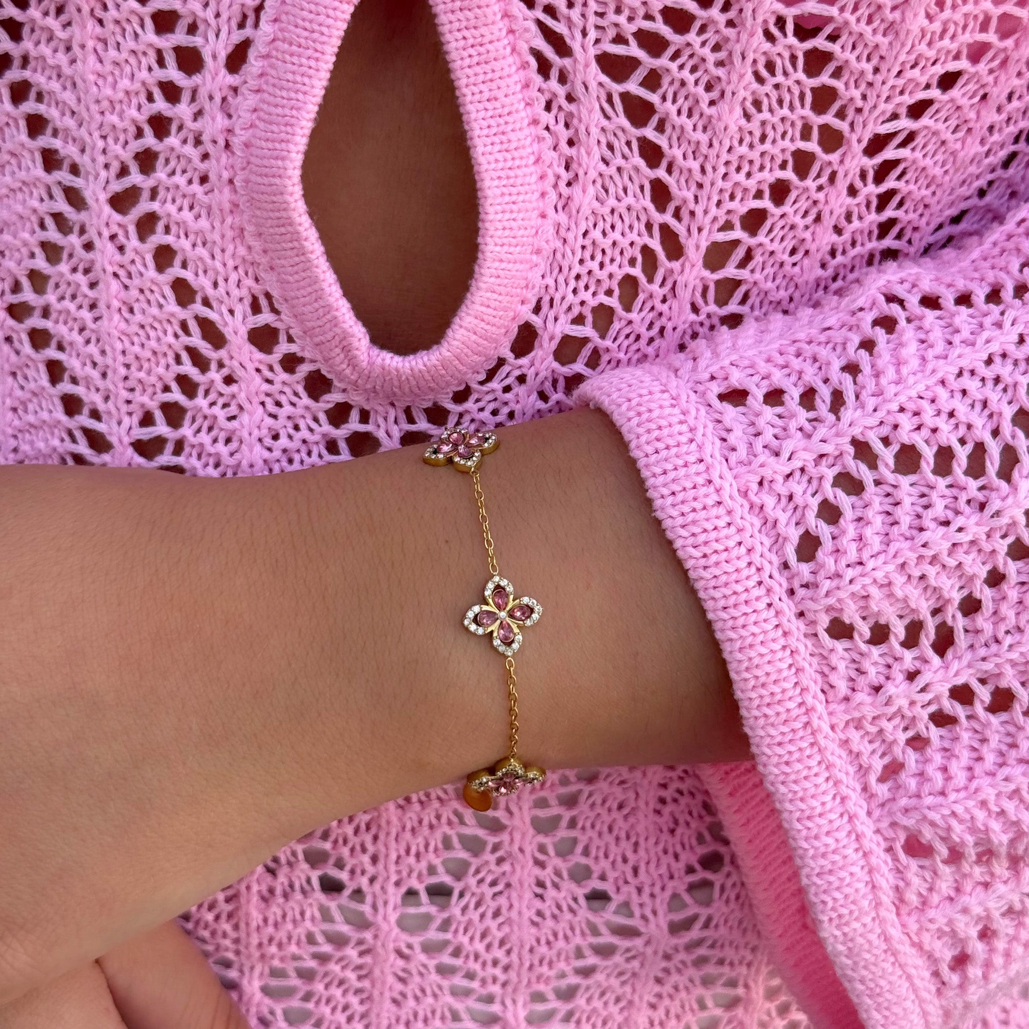 Bracelet Marquise Rose