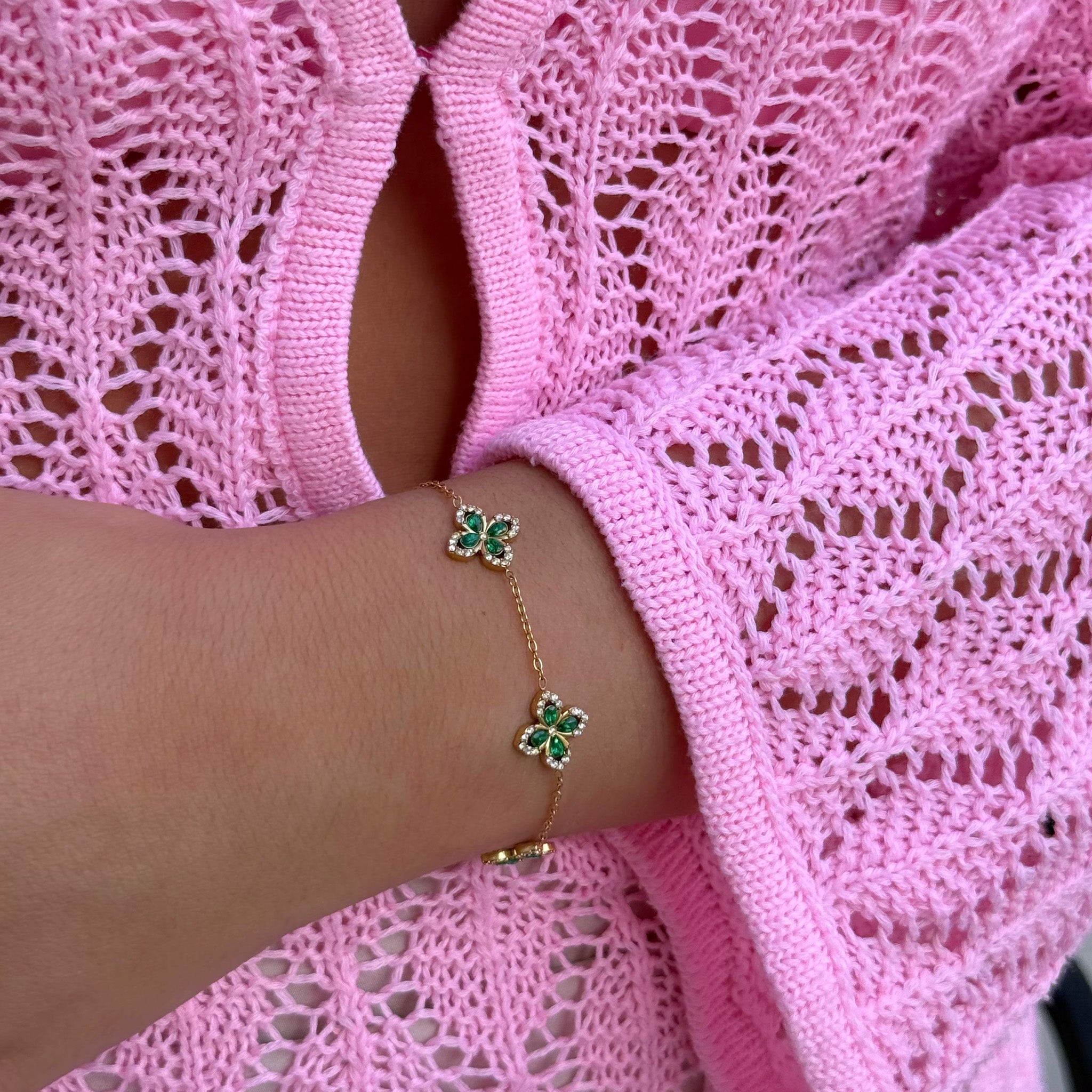 Bracelet Marquise Vert