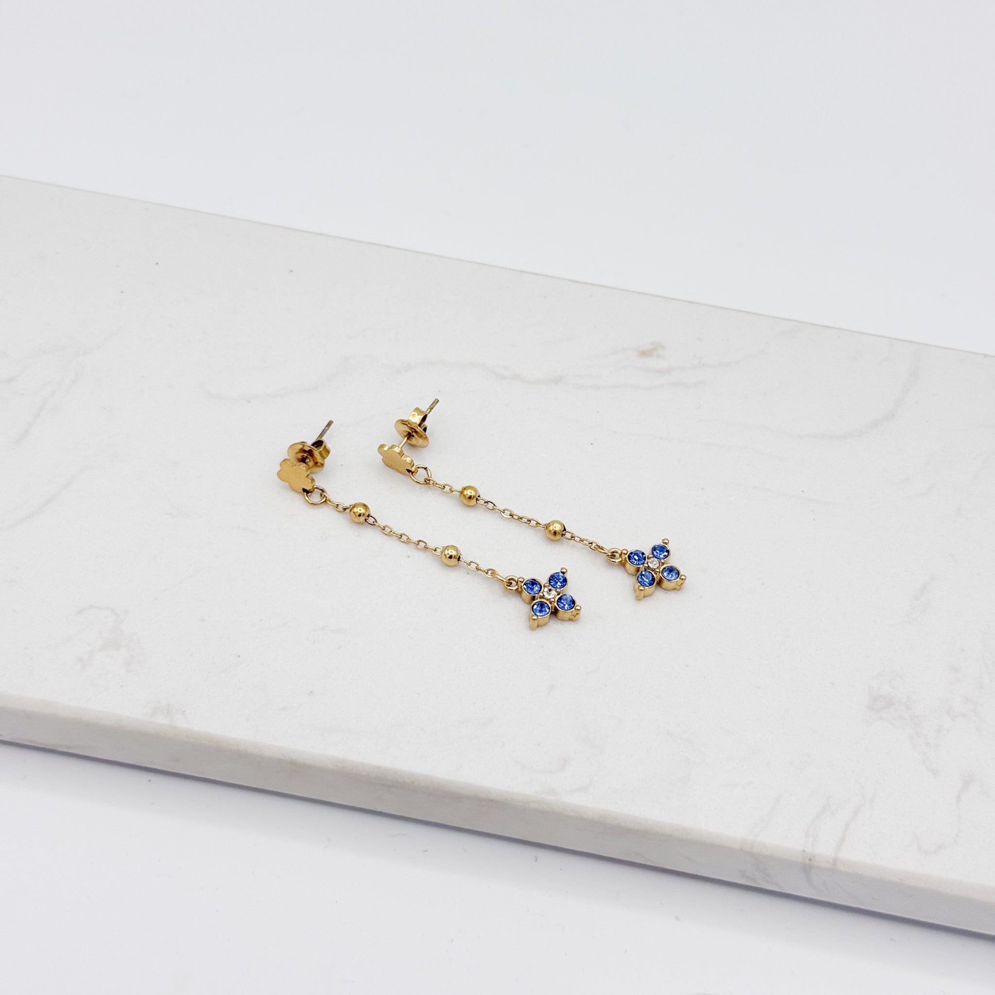 Boucles Stelly Bleu