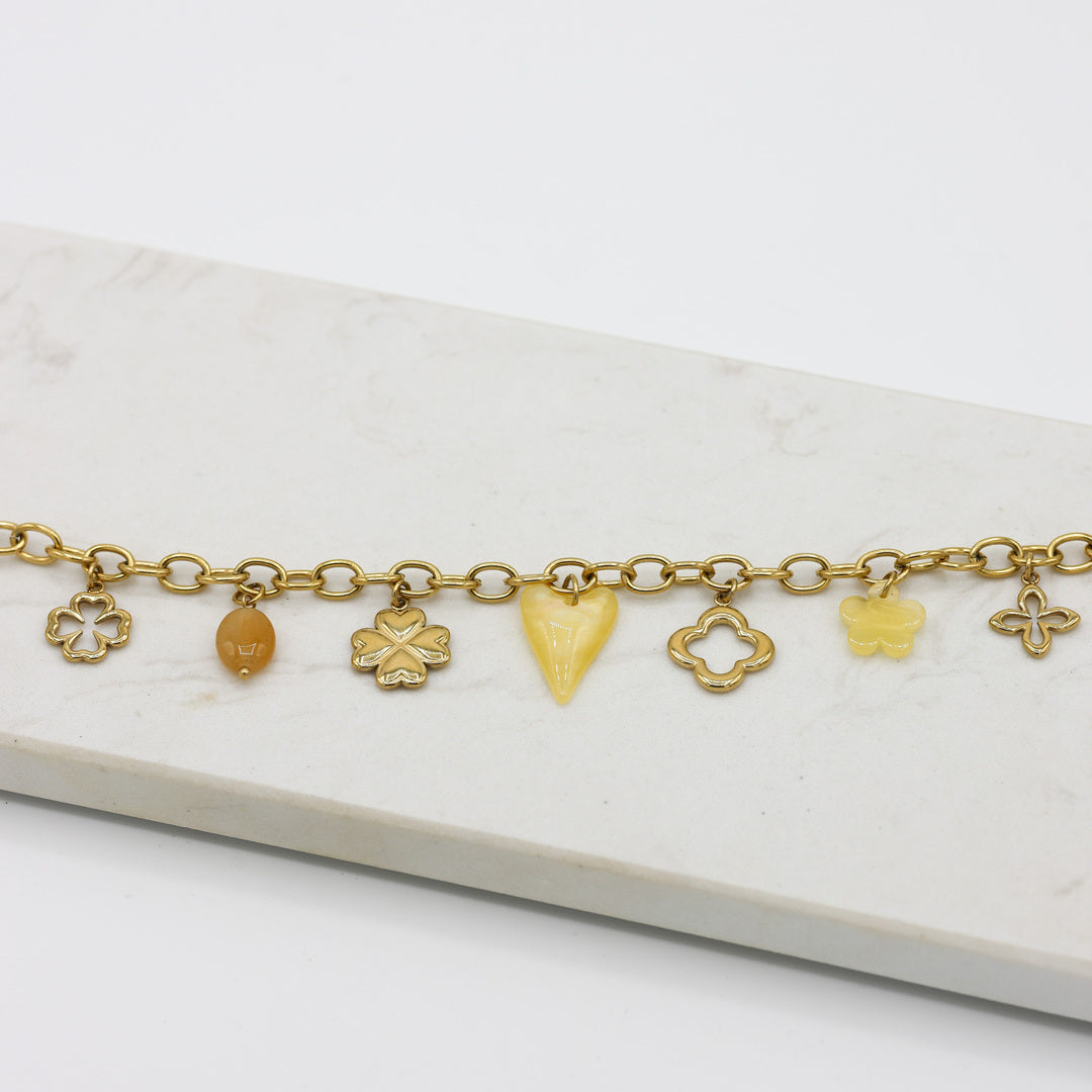 Bracelet Lovéa Jaune