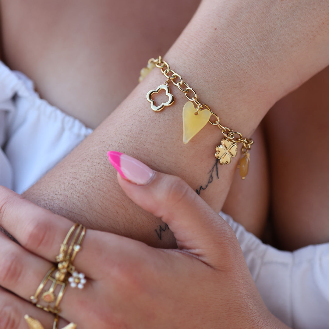 Bracelet Lovéa Jaune