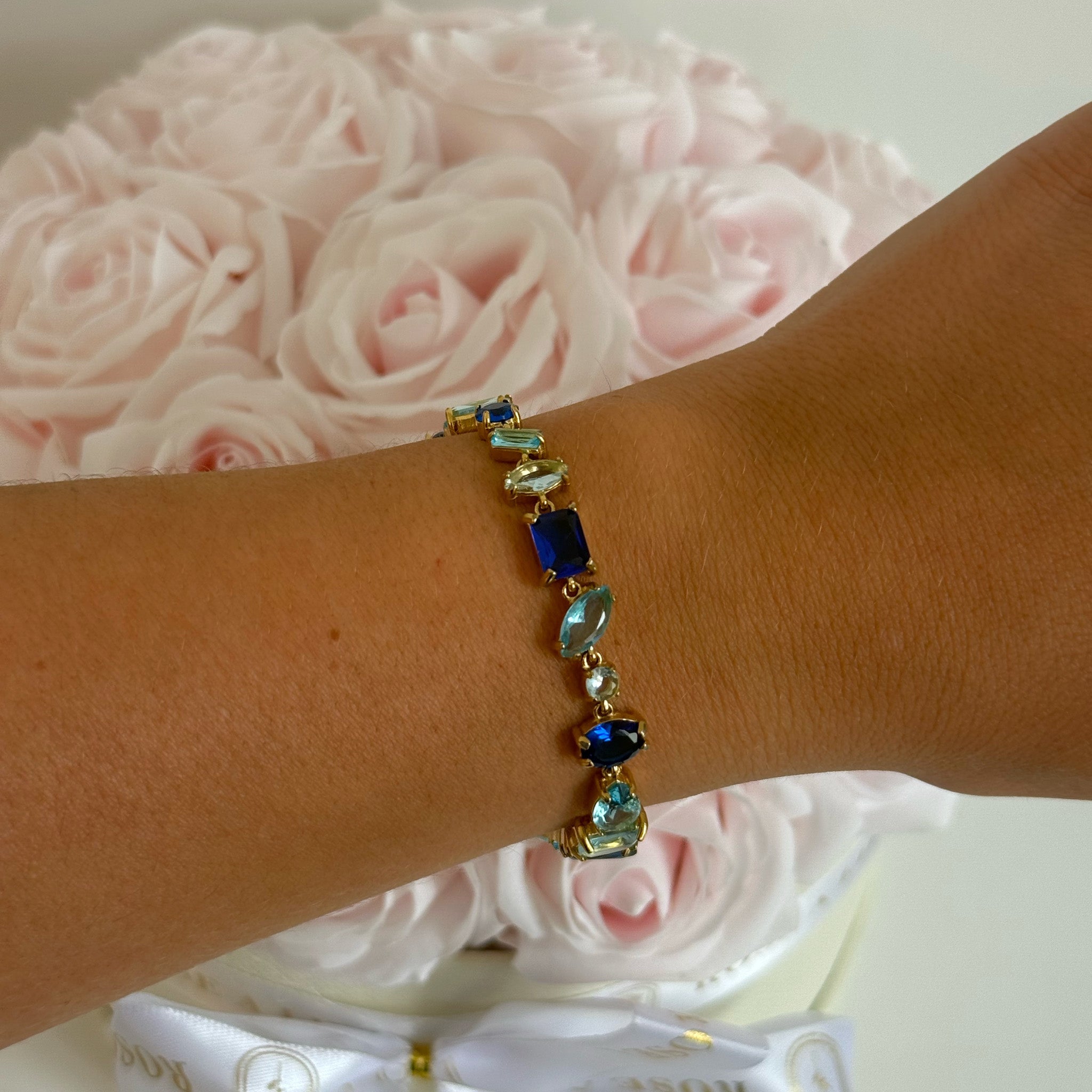 Bracelet Jasmine Bleu