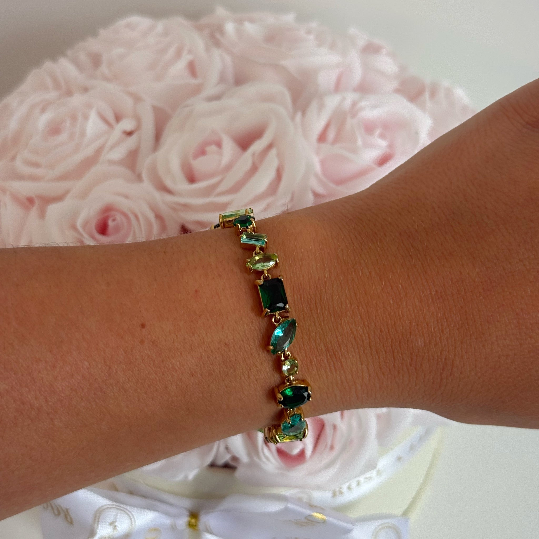 Bracelet Jasmine Vert