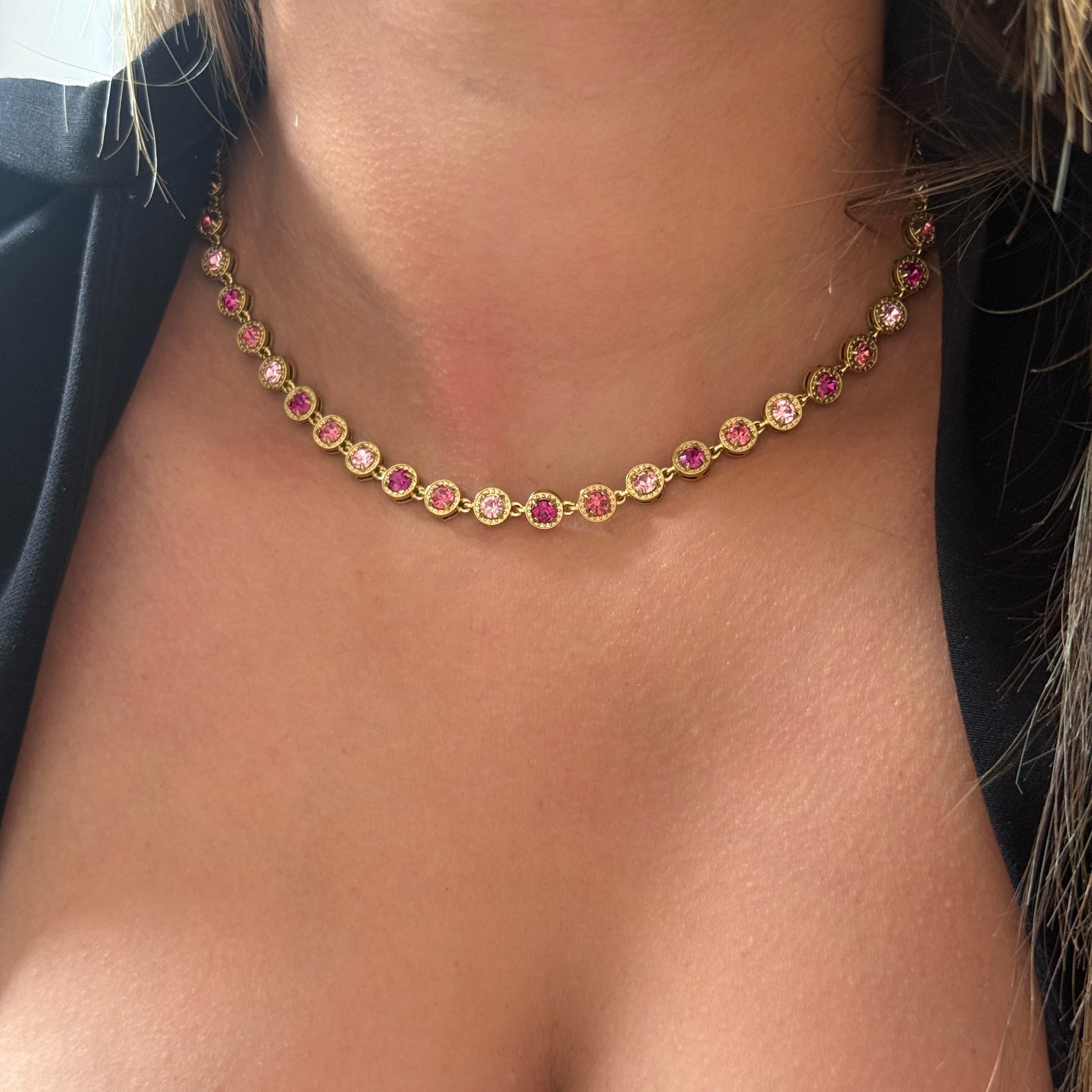 Collier Ritz Rose