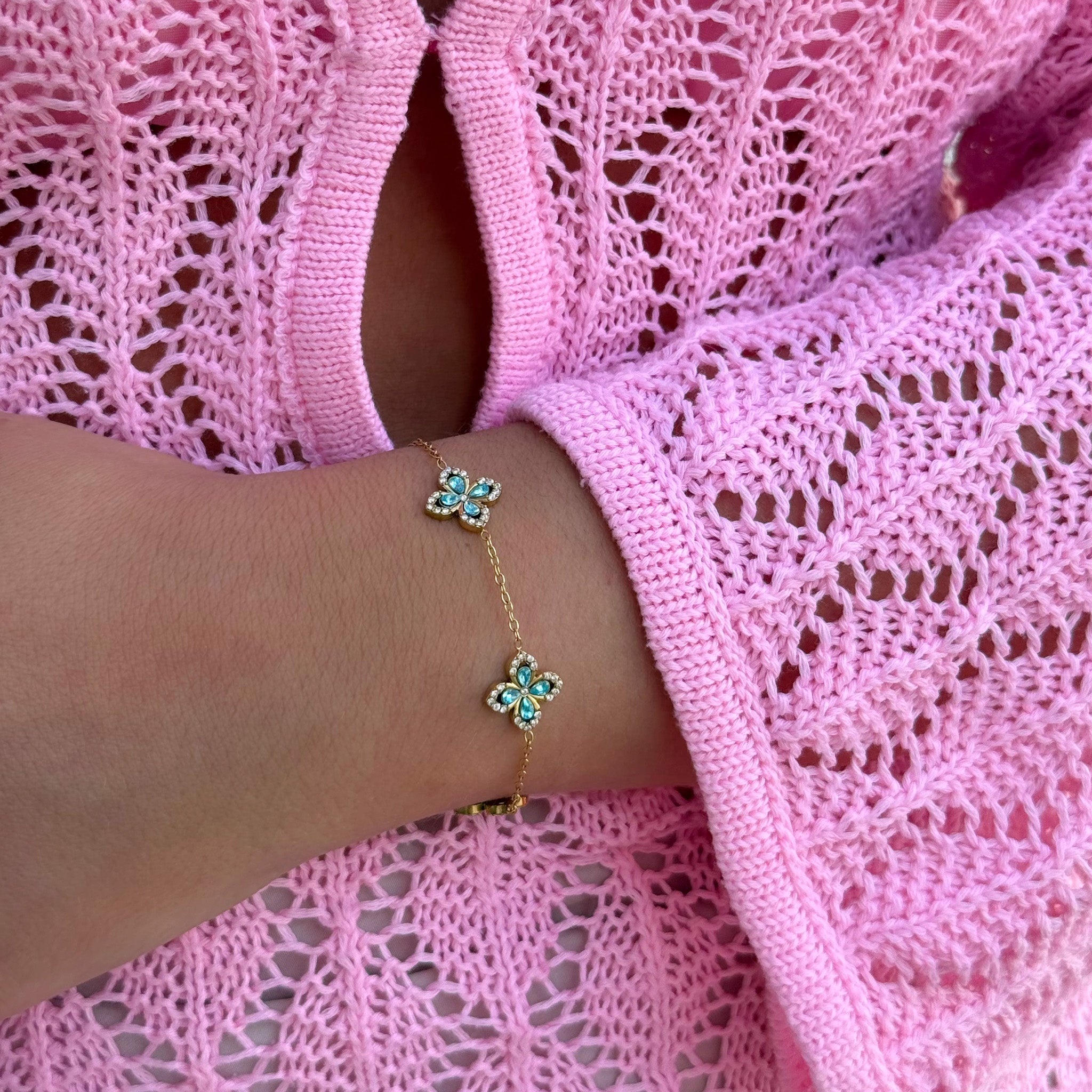 Bracelet Marquise Bleu