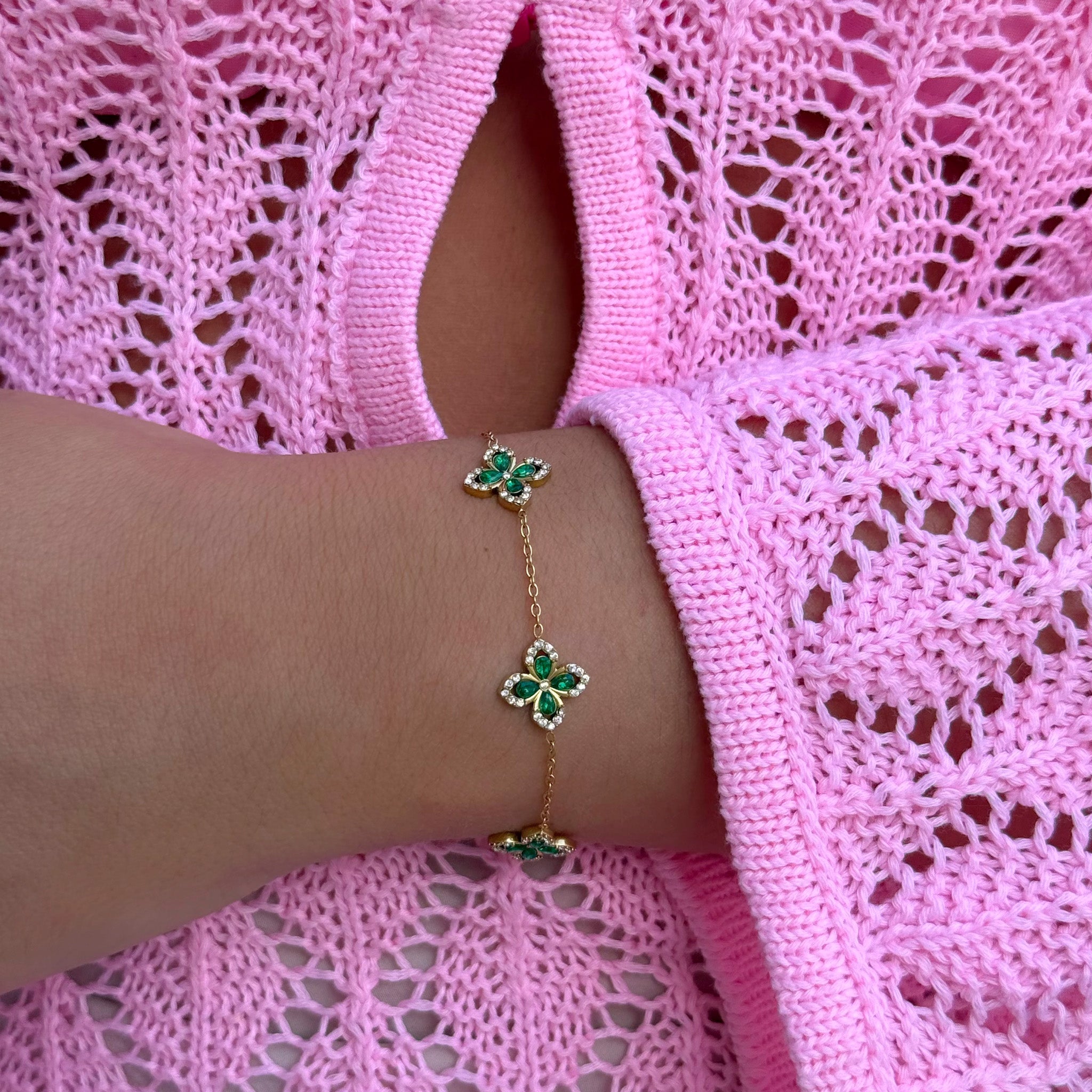 Bracelet Marquise Vert