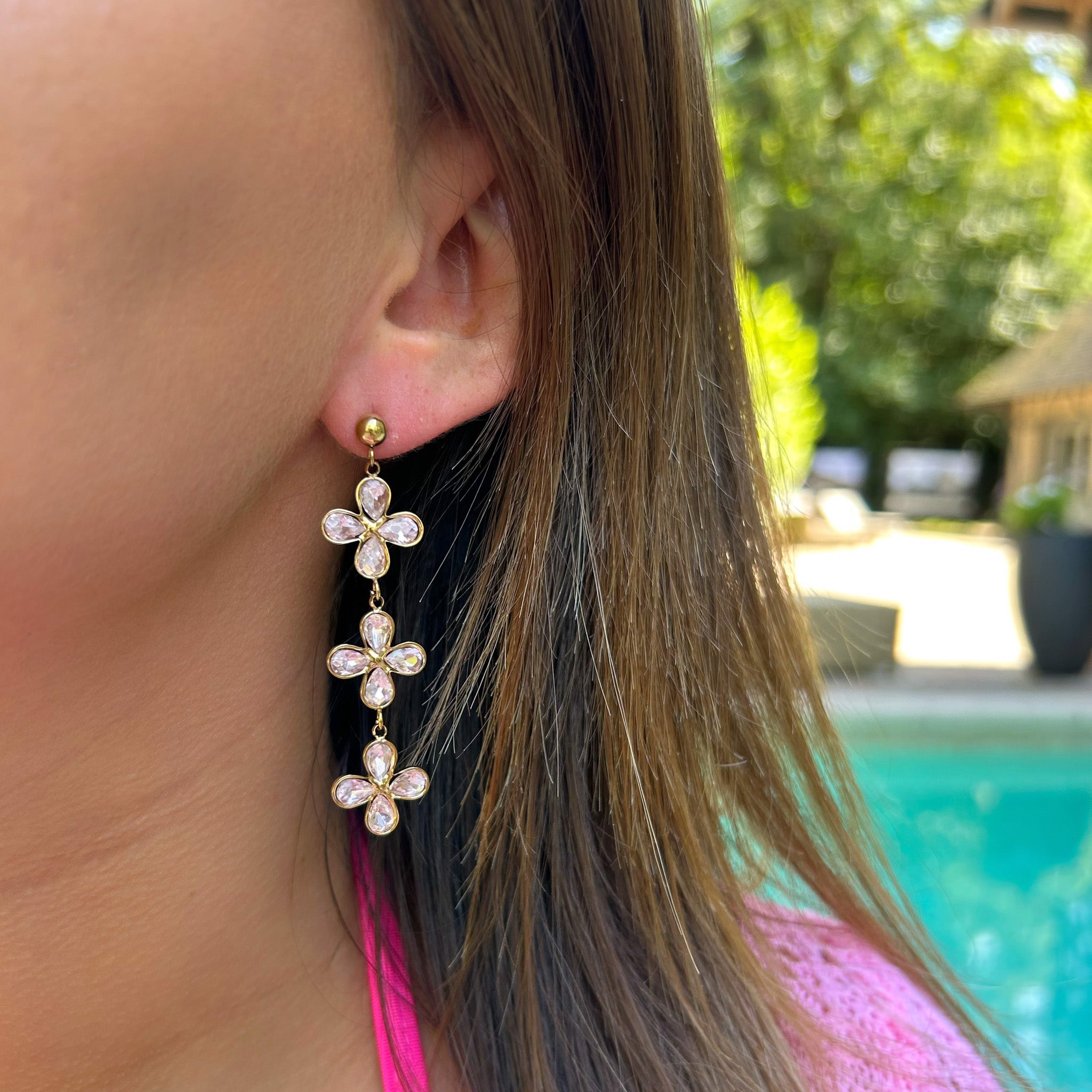 Boucles Lys Rose