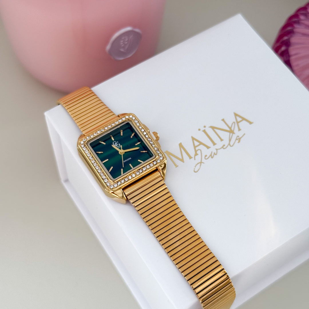 Montre Delhi Verte